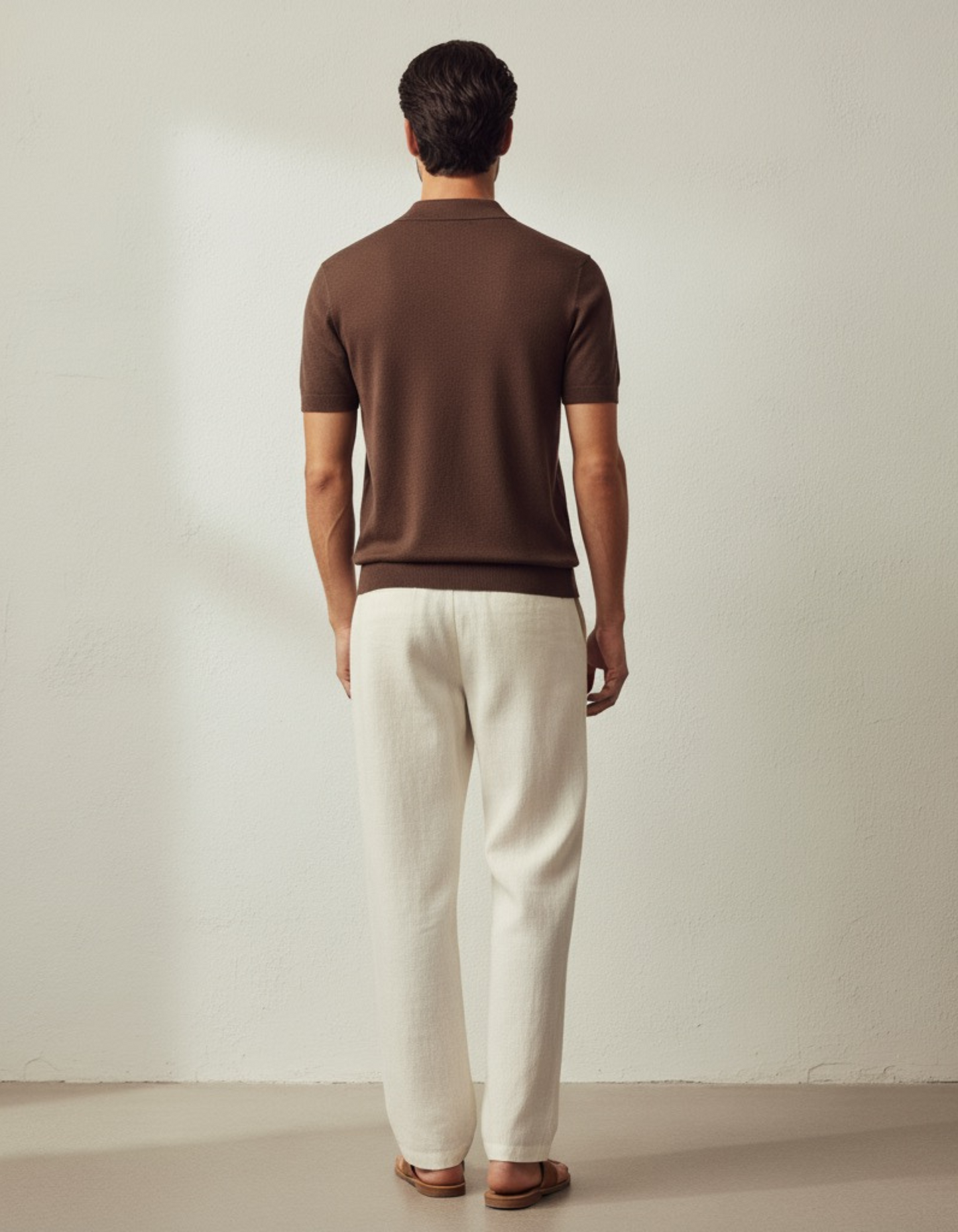 Coffee Brownstone - Polo Tee